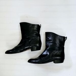 Bally Black Leather Boots